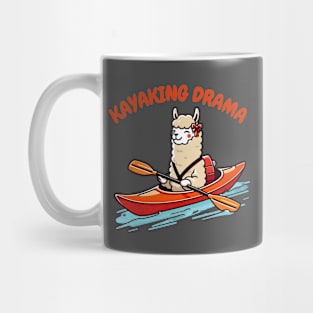 Kayaking llama Mug